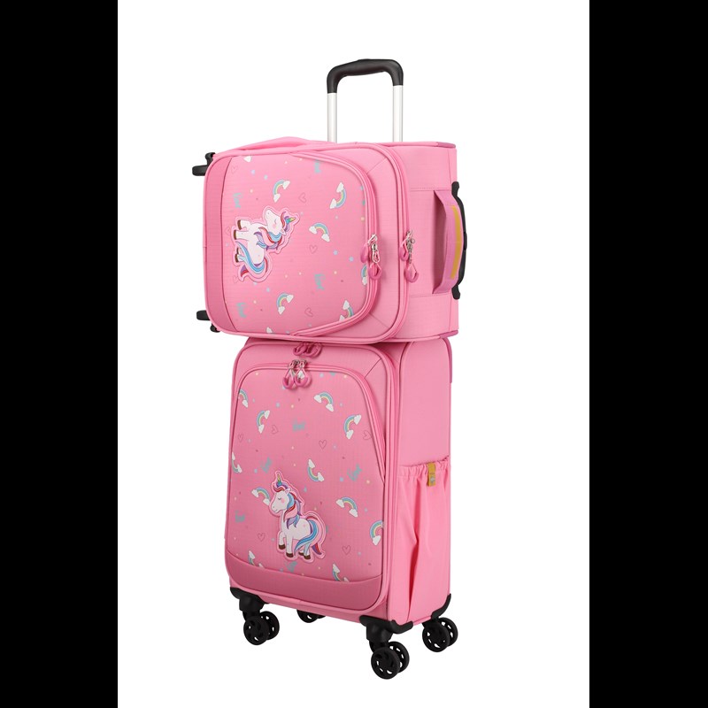 travelite Børnekuffert Unicorn Pink Str S 8