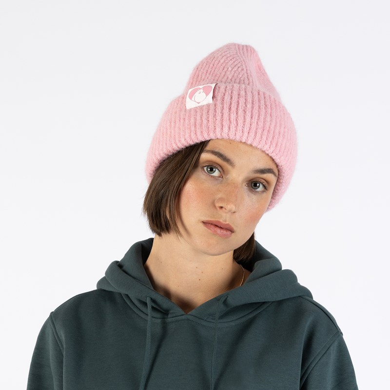 Nordic Buddies Mössa Mumin Fluffy Chunky   Rosa 2