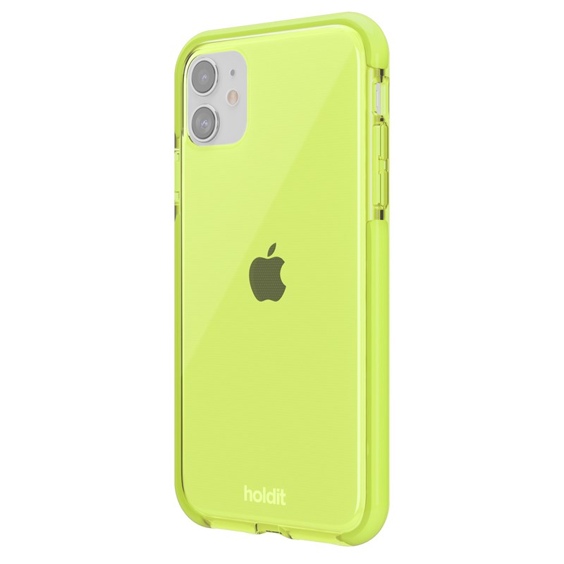 Holdit Mobilcover Seethru Grøn iPhone XR/11 3