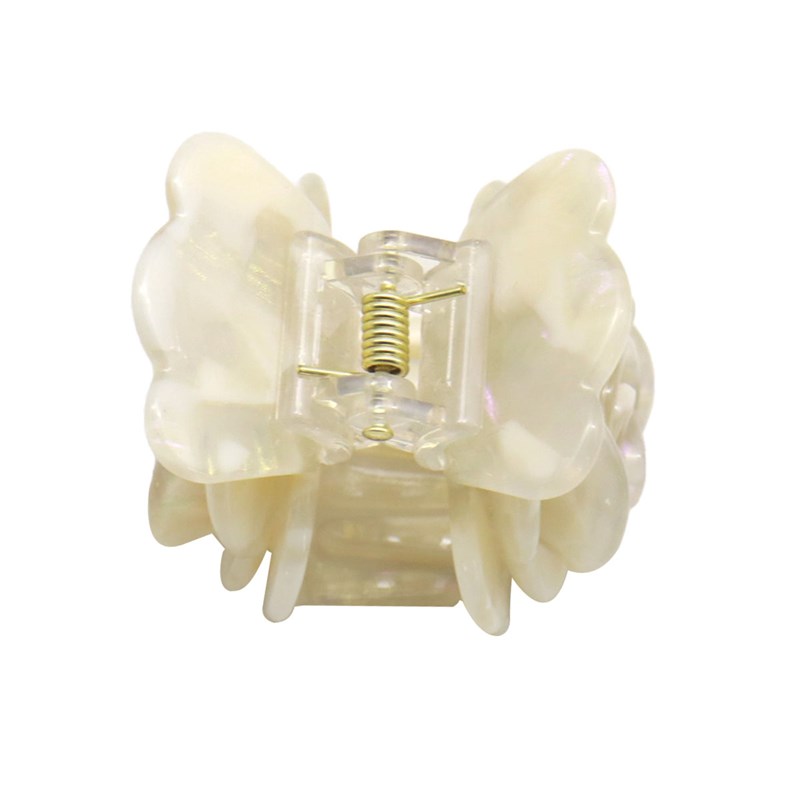 Conmé Hårklemme Rose Hvid 4