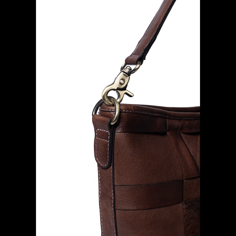 RE:DESIGNED Skuldertaske Noor Big M. Brun 3