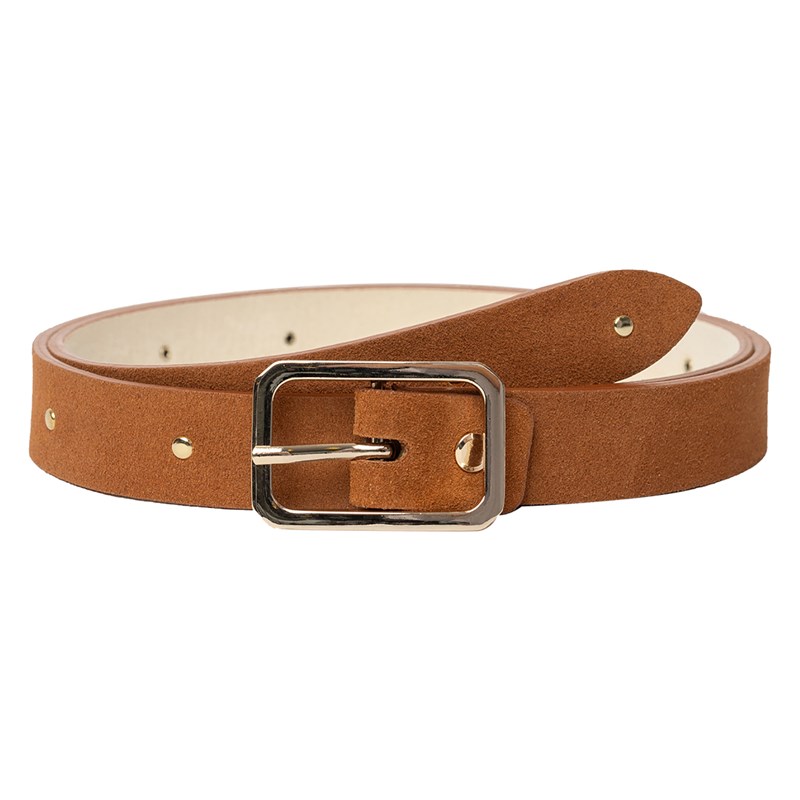 RE:DESIGNED Bælte Fozia Cognac 85 Cm 3