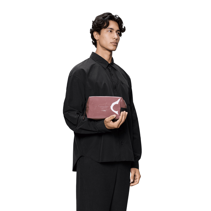 Rains Necessär Wash Bag S Rosa 2