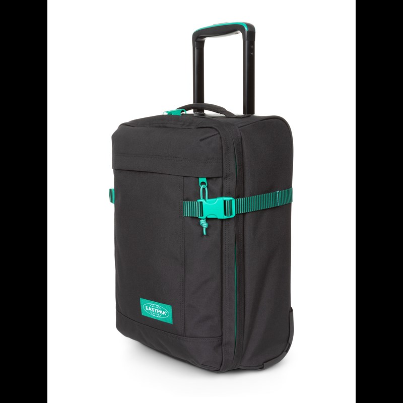 Eastpak Kuffert Tranverz Xxs Sort/Turkis 5
