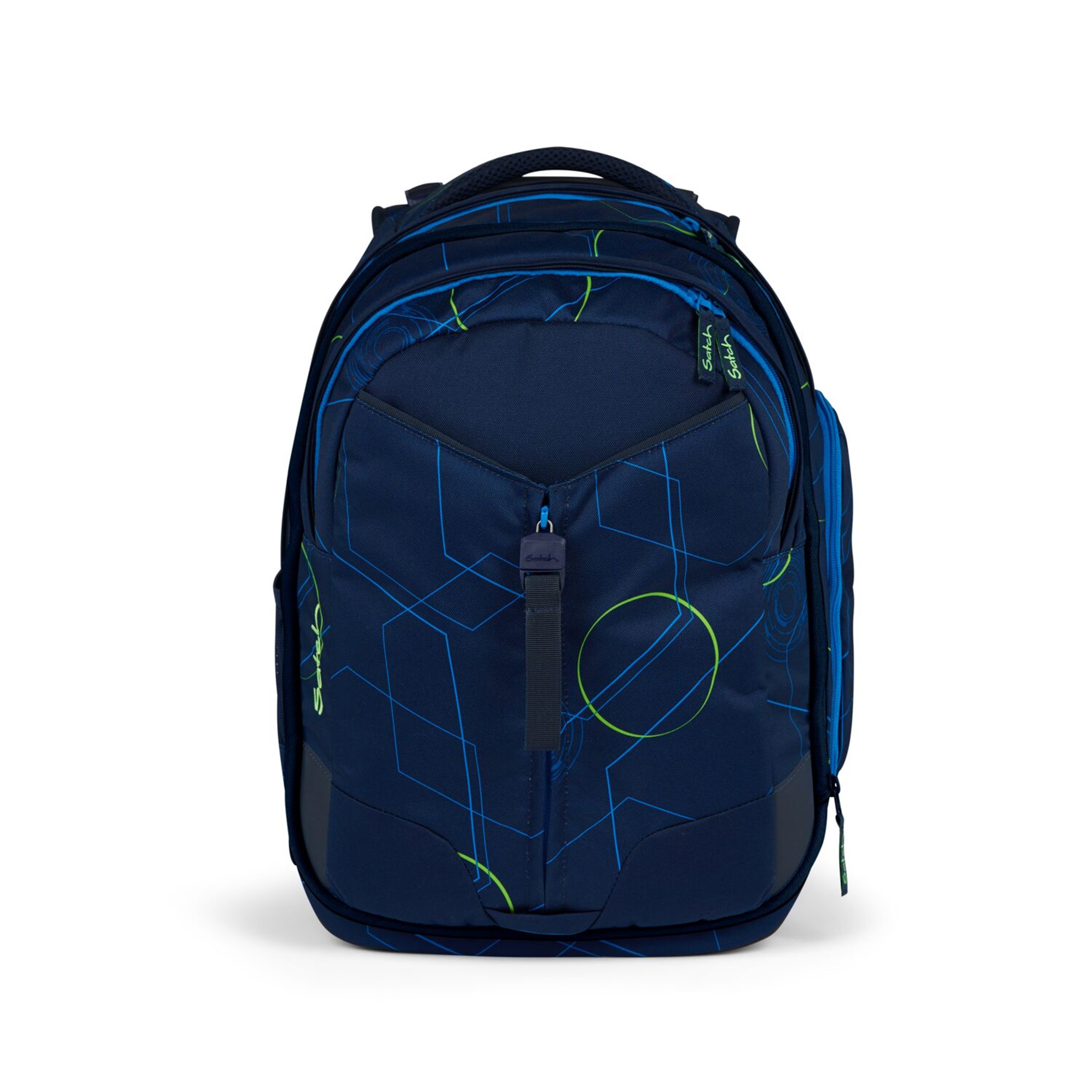 Satch Skoletaske Match Blue Tech