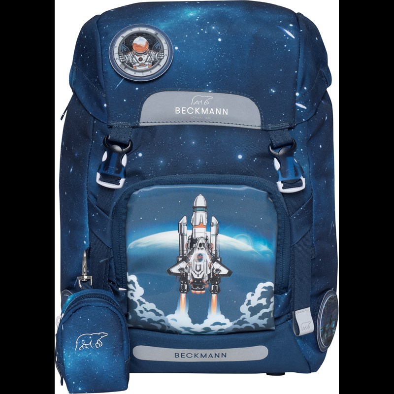 Beckmann Skoletaskesæt Classic Space M Air blue 2