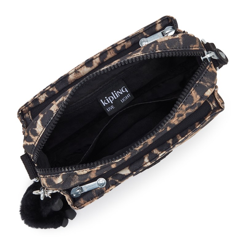 Kipling Crossbody Taske Abanu Leopard 3