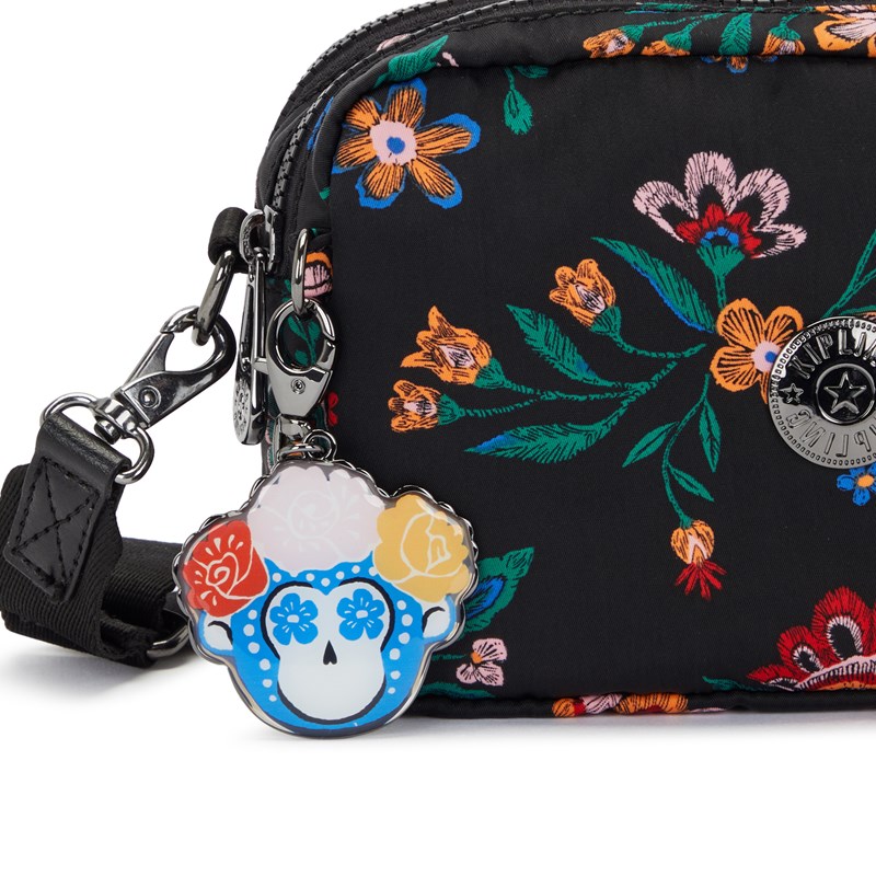 Kipling Crossbody Milda Frida Kahlo Blomster Print 6