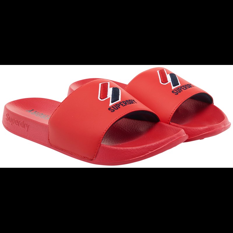 Superdry Badesandaler Code Rød 36 1