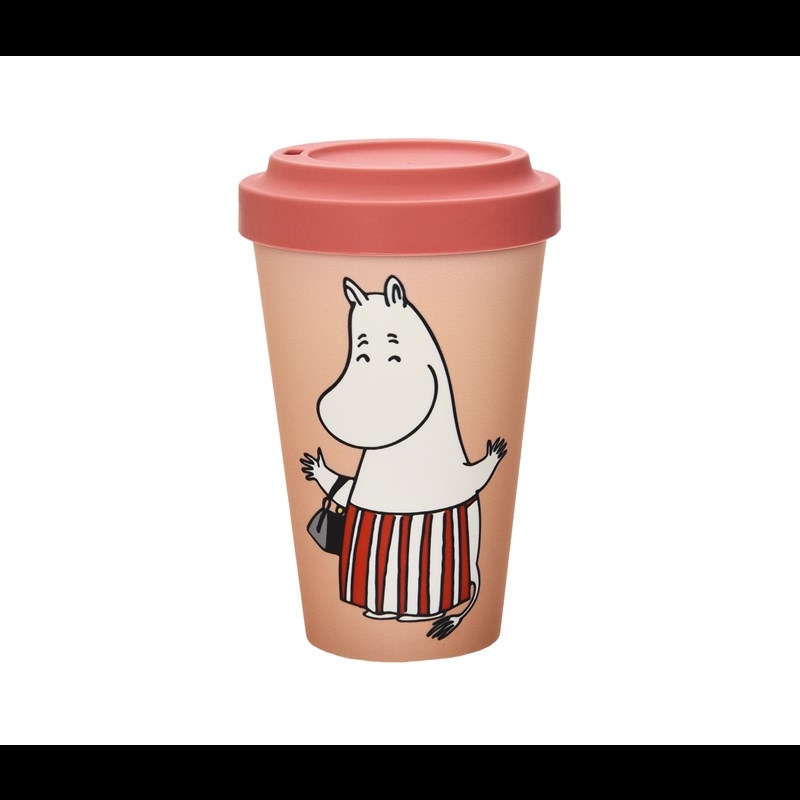 Nordic Buddies Takeaway mugg Mummimamma Persika 3