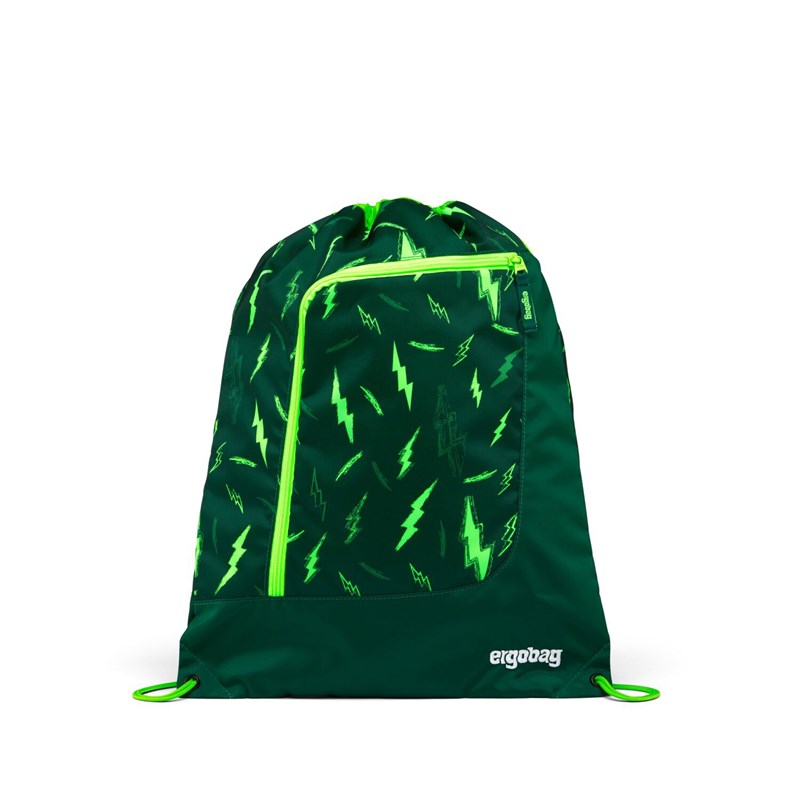 Ergobag Gymnastikpåse Prime Special Ed Grönt mönster