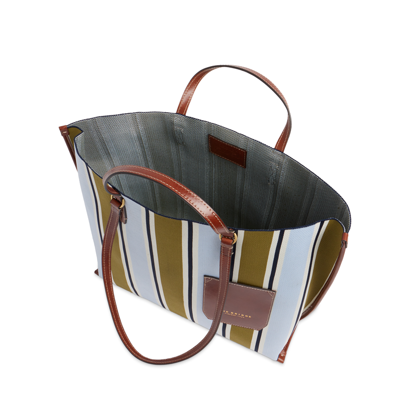 The Bridge Strandväska Luna Oliv 4