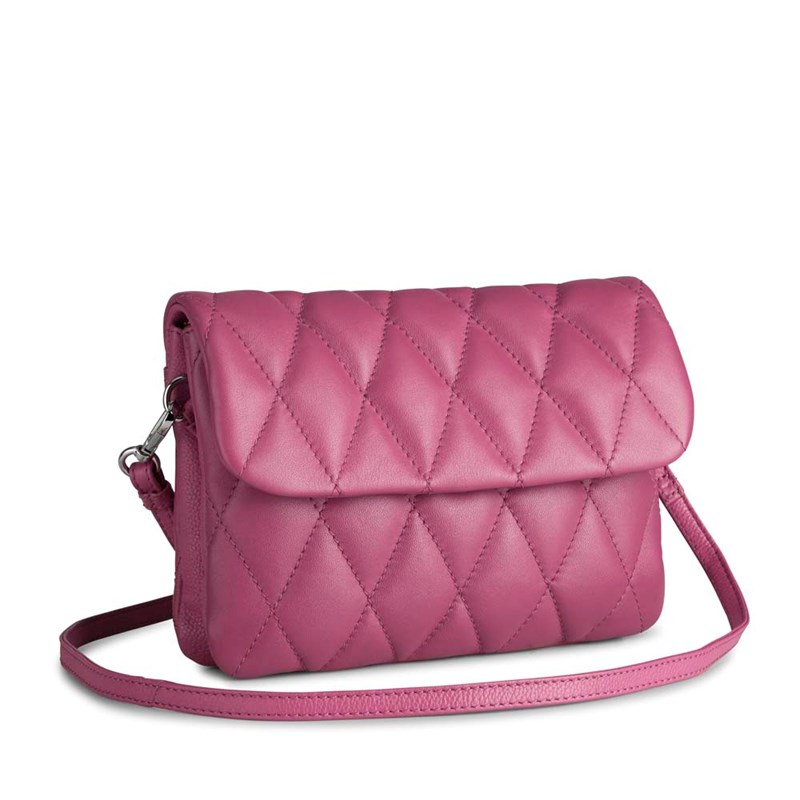 Aura Vichy Crossbody Bag Pink 2