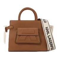 KARL LAGERFELD Handväska Brun/beige 1