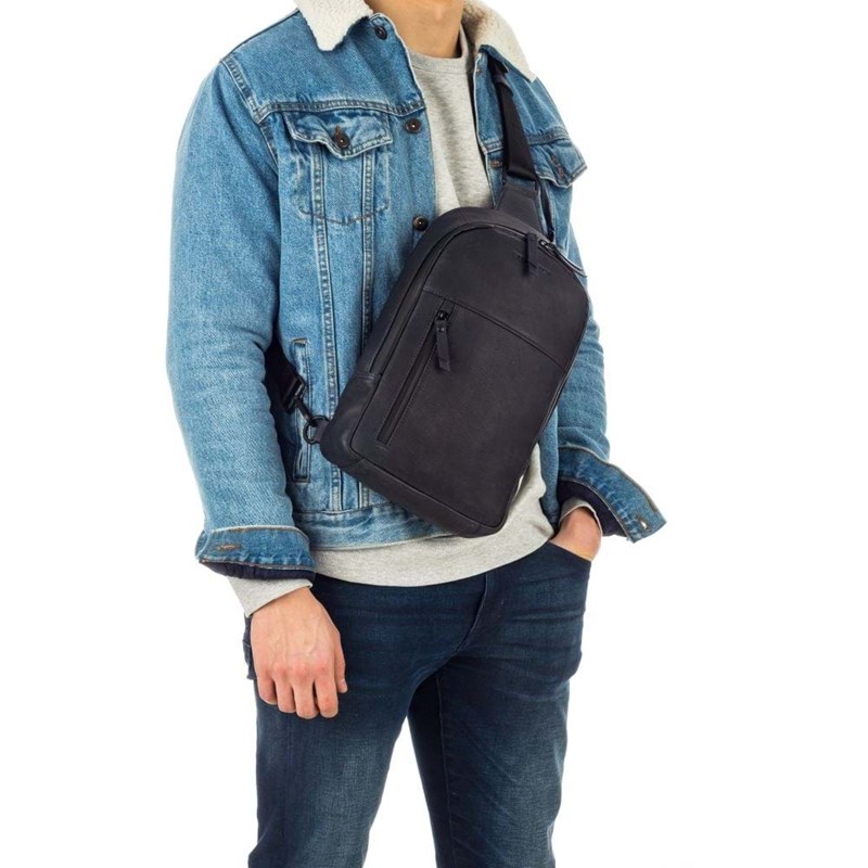 Burkely Crossbody Rain Riley Blå 10" 7