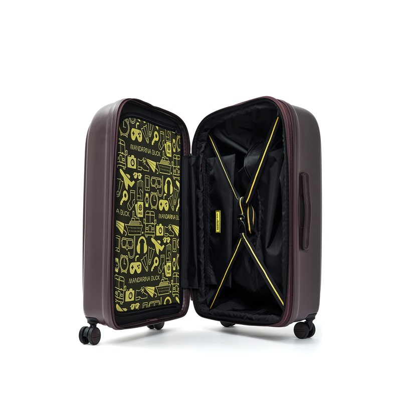 Mandarina Duck Kuffert Logoduck Mocca Brun 69 Cm 4