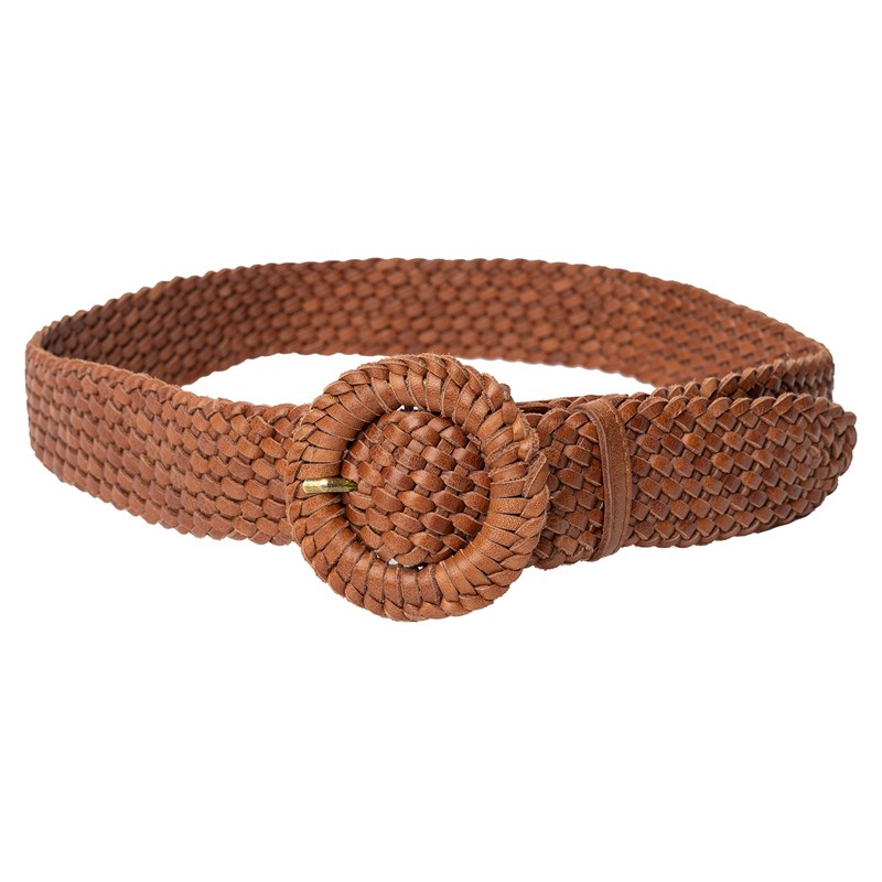 RE:DESIGNED Bælte Henley Brun 90 Cm 1