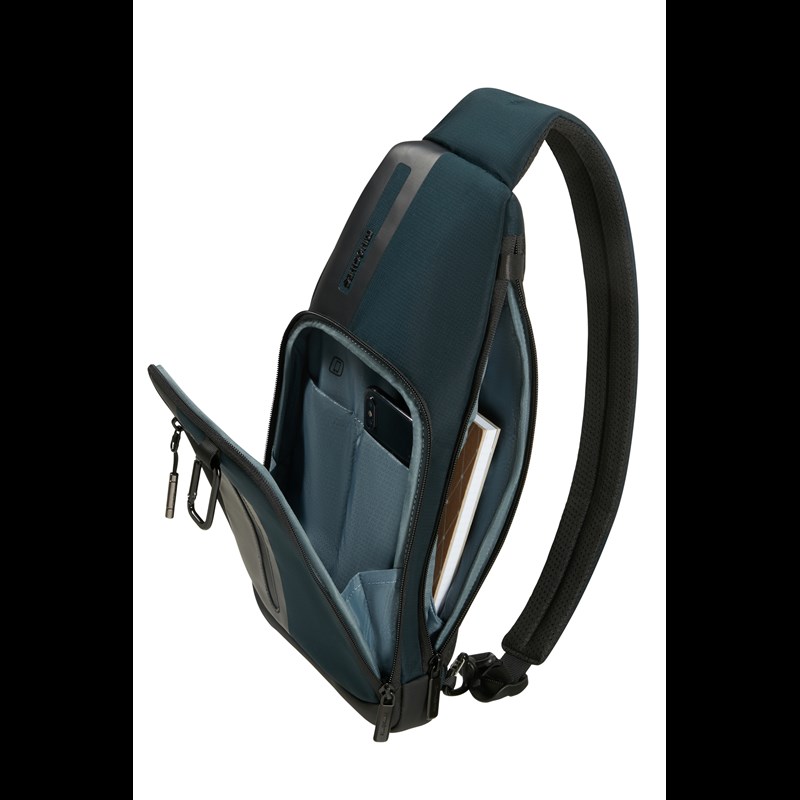 Samsonite Sling Bag Biz2go M Mörkblå Str M 6
