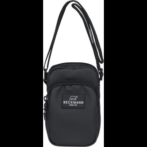 Beckmann Crossbody Bag Black Coated Sort/Sort