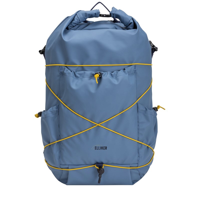 ELLIKER Ryggsäck Rolltop Buckden  Ljusblå 3