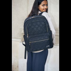 Sofie Schnoor Skoletaske LaraSY Sort/Guld alt image