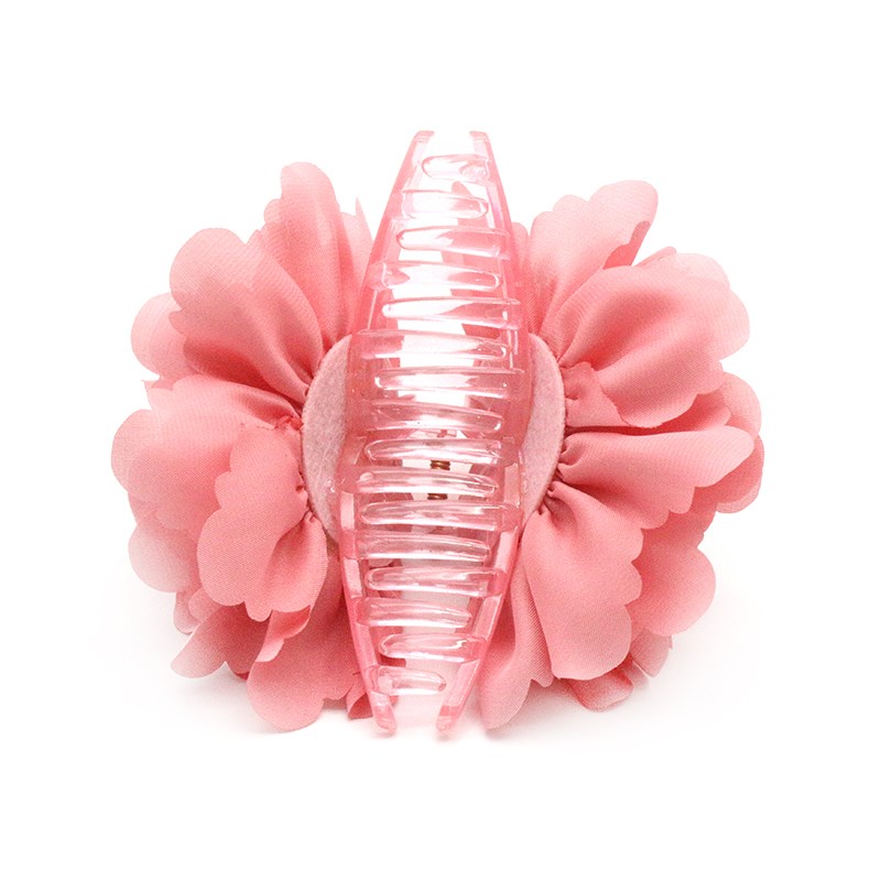 Conmé Hårklemme Lea Big Flower Rosa 4