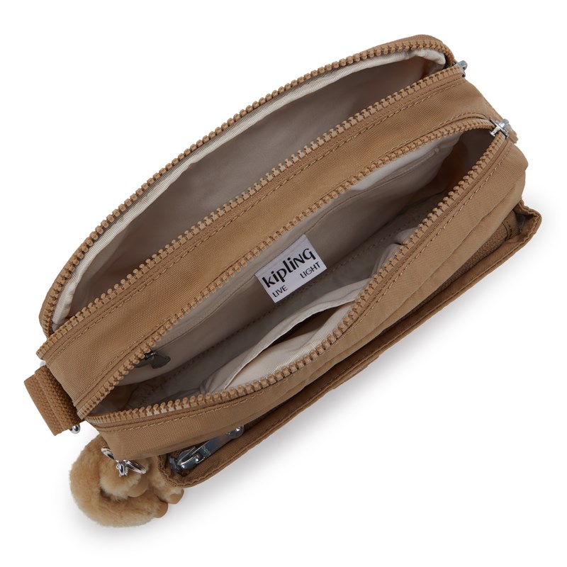 Kipling Crossbody Abanu M Camel 3