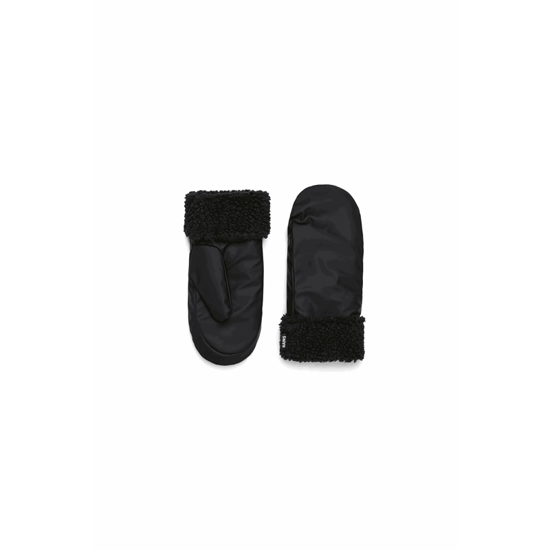 RAINS Handske Puffer Fleece Mittens  Svart Str M/L 1