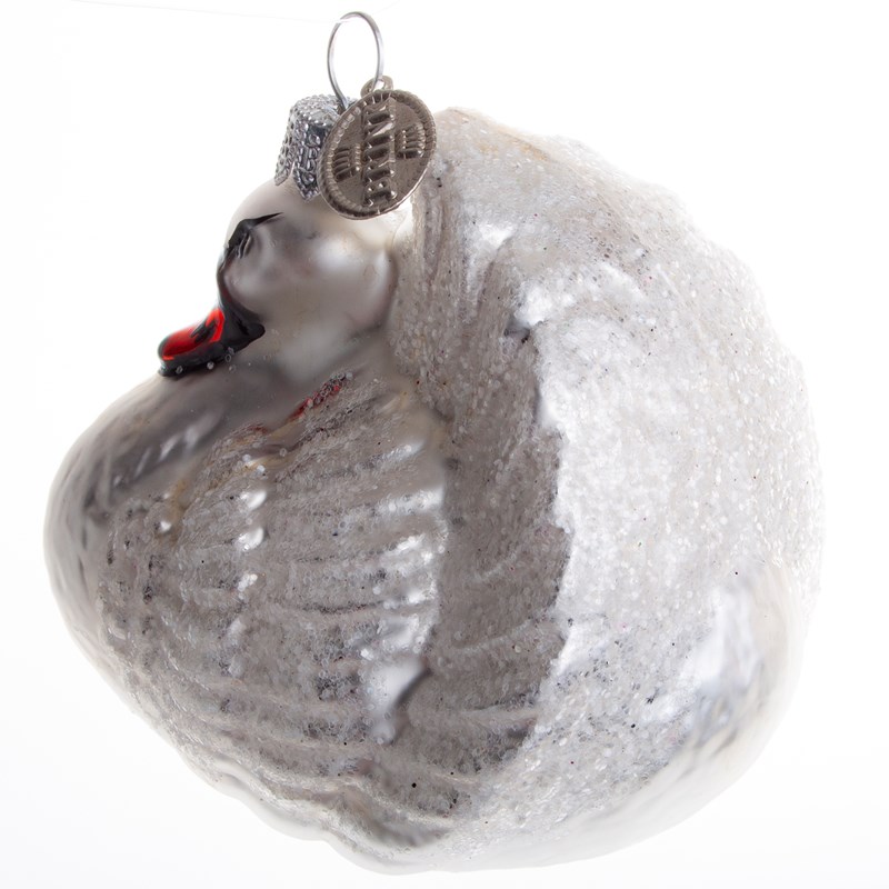 Brink Nordic Julekugle Svane Far Hvid 3