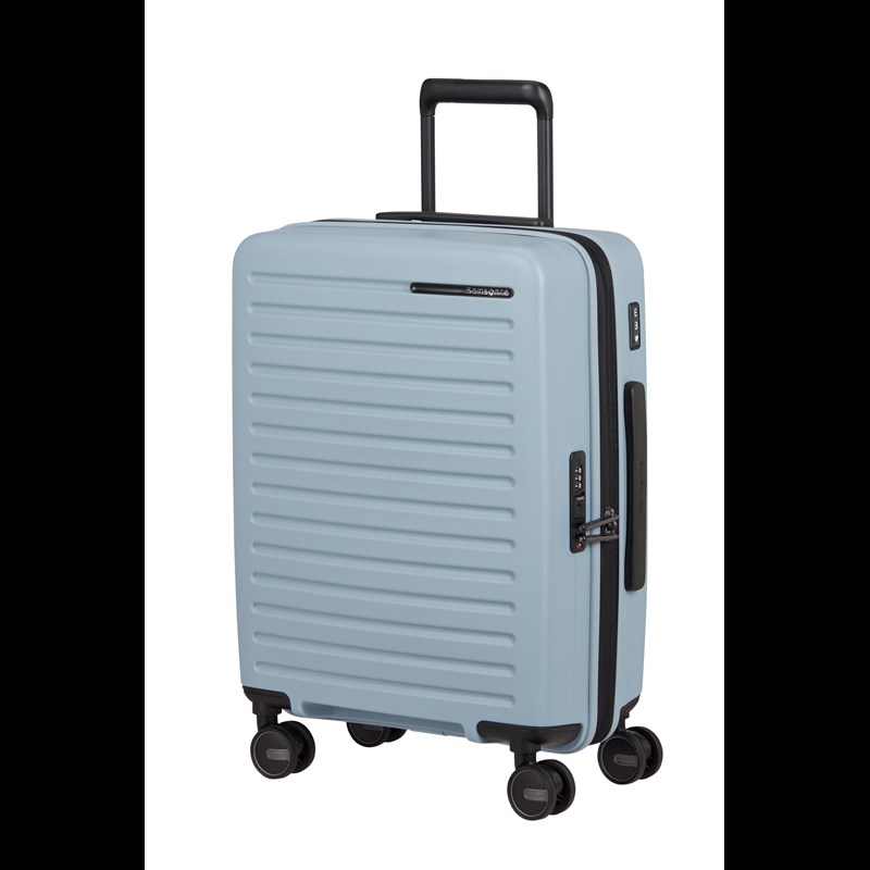 Samsonite Kuffert Restackd Dusty lys blå 55 Cm 3