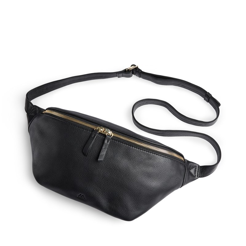 MARKBERG Bæltetaske Camden Sort/Guld 3