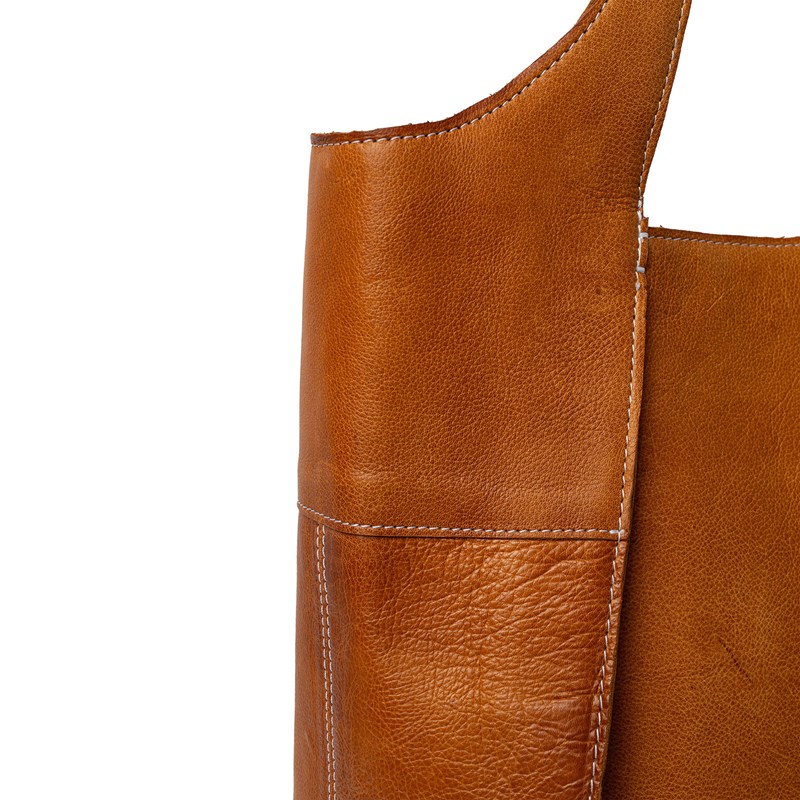 RE:DESIGNED Shopper Jona Big Cognac/brun 4