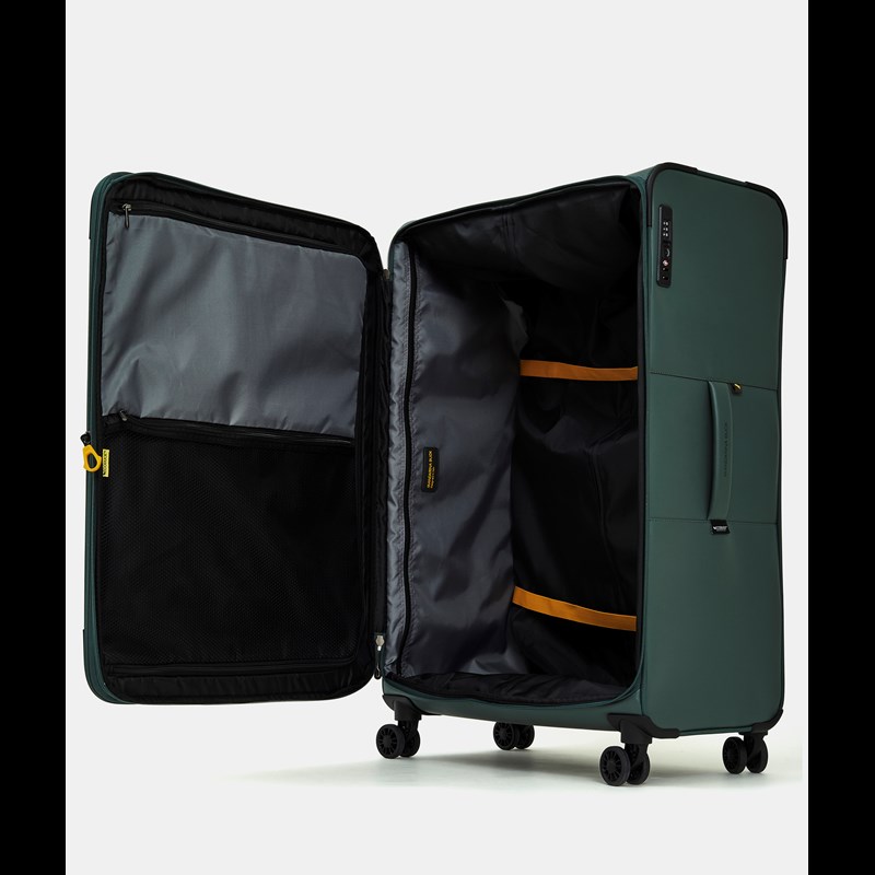 Mandarina Duck Resväska Eco Coated Mörkgrön 4
