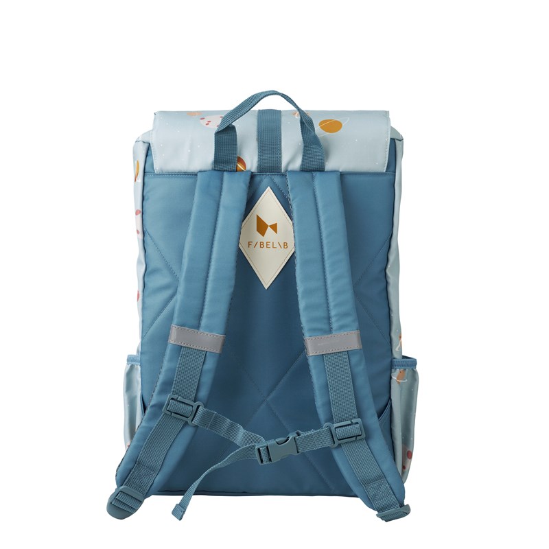 Fabelab Rygsæk large Planetary Blå Grå 2