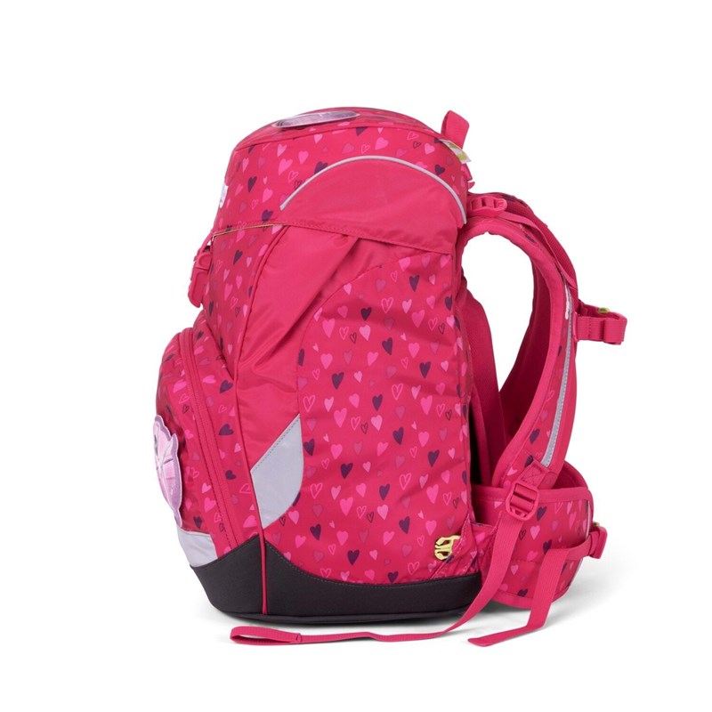 Ergobag Skoletaske Prime Horseshoe Mørk Rosa 3