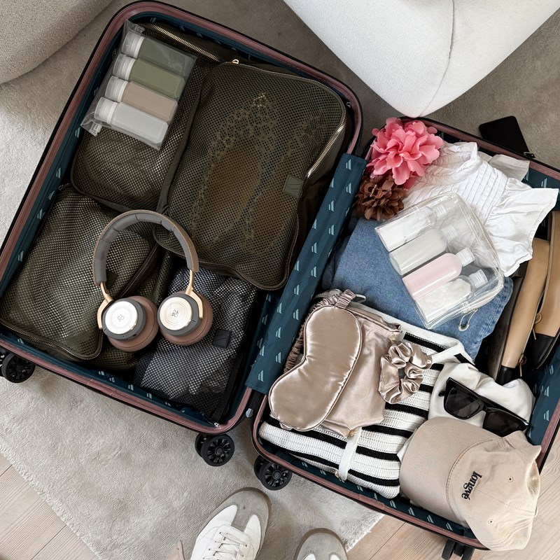 Aries Travel Check in bag 4 flaskor Genomskinlig 4