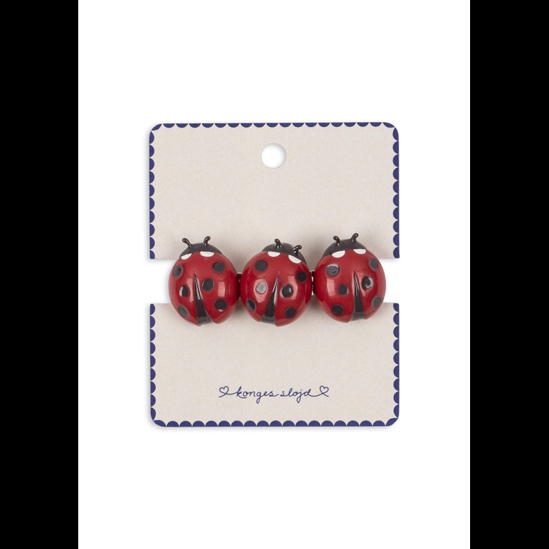 Konges Sløjd Hårspänne Ladybug Röd 1