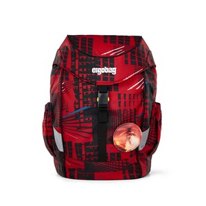 Ergobag Børnehaverygsæk Mini FireBear Rød/sort