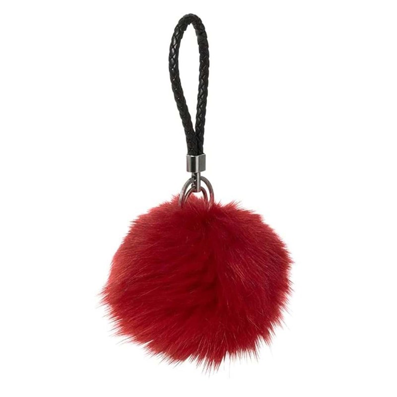 Saint Sulpice Nøglering - Pom Pom Rød