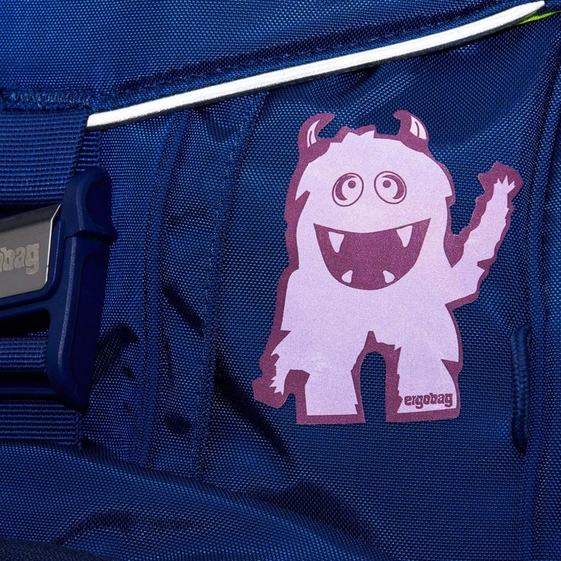 Ergobag Refleks Klistermärken Lila 2