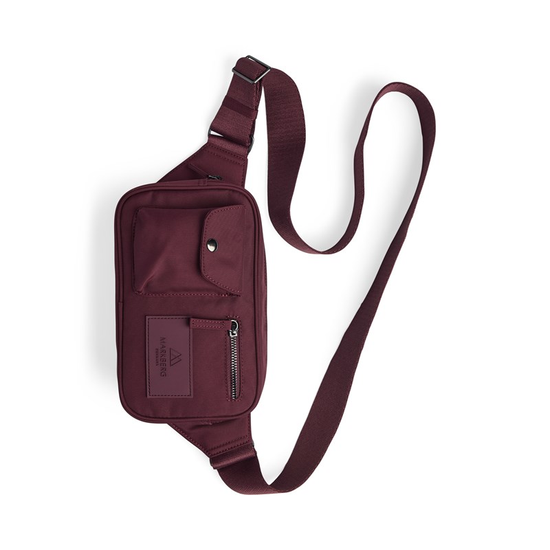 MARKBERG Midjeväska Darla Monochrome Bordeaux 4
