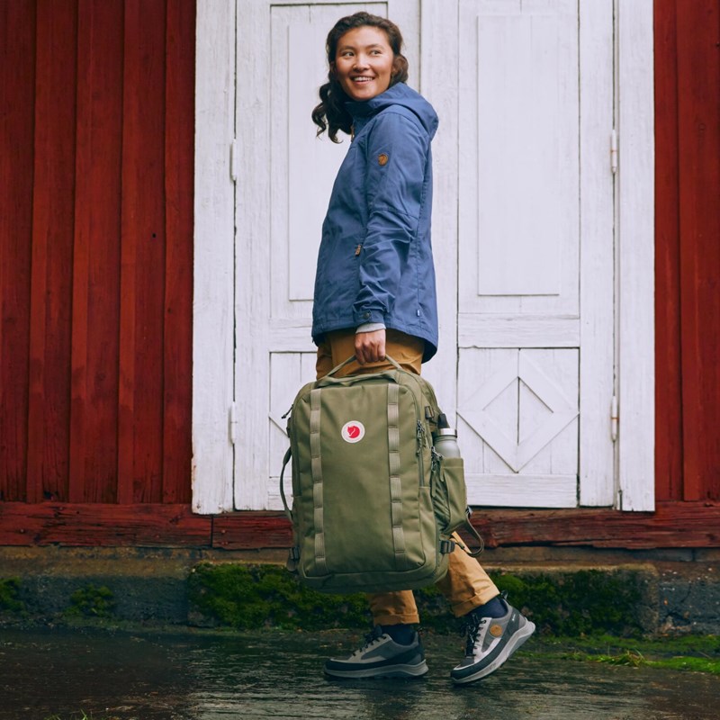 Fjällräven Rejserygsæk Färden Carry-On Grøn 9