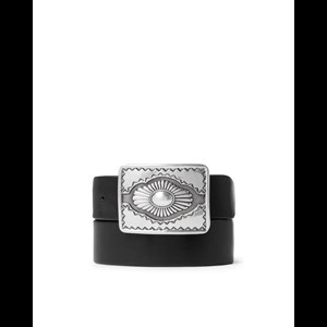 Saddler Läderbälte Samuel Svart