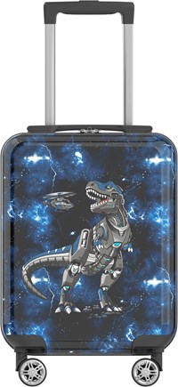 Beckmann Børnekuffert Tech Rex Blå/sort 1