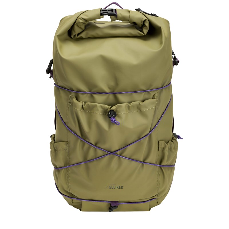 ELLIKER Ryggsäck Rolltop Buckden  Khaki 3