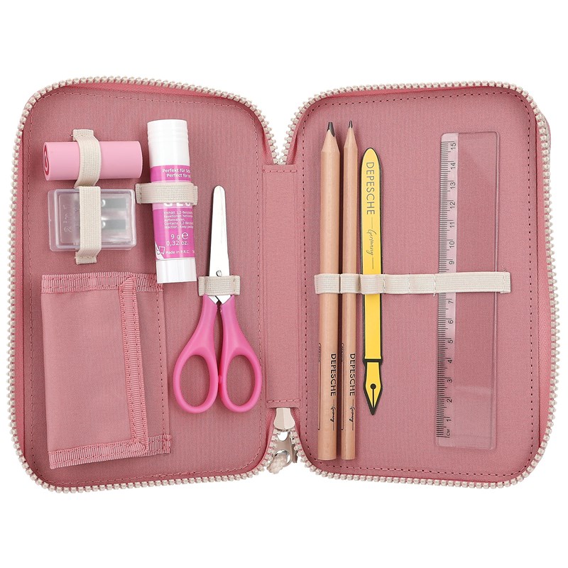 TOPModel Penalhus FLOWERS Lyserød 2