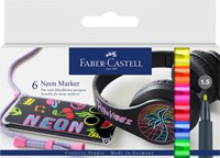 Faber-Castell Tuscher Neon 6 st. Multi