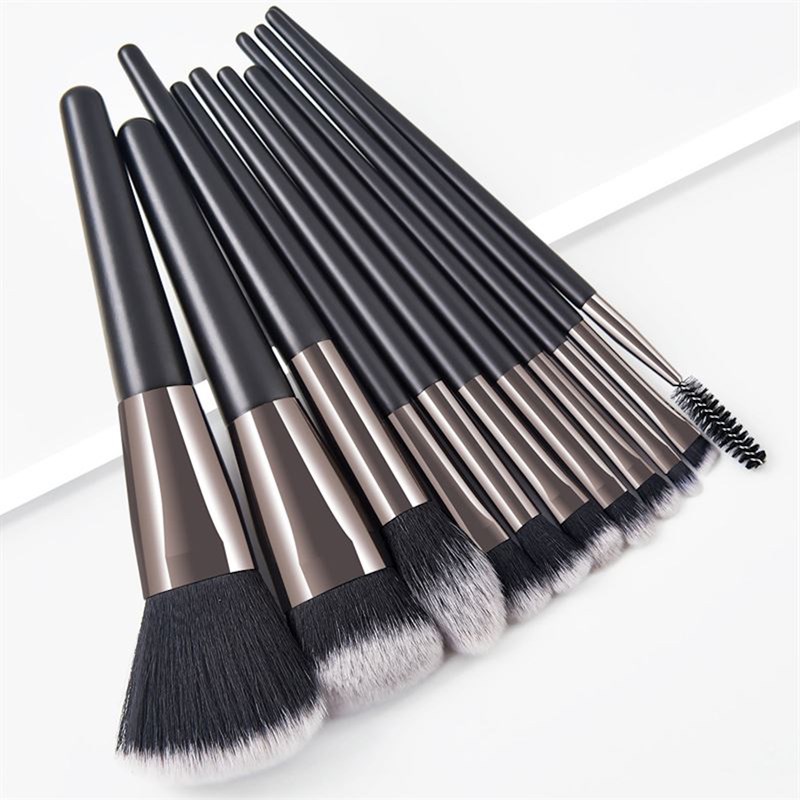 Technique Pro Makeupbørste Sæt Panther Sort 5