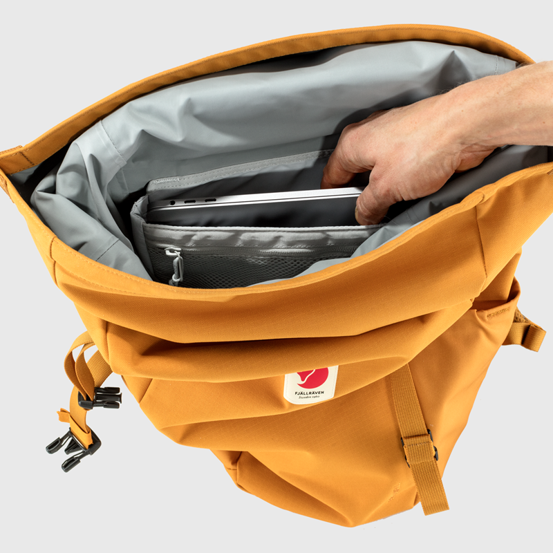 Fjällräven Ryggsäck Ulvö Rolltop 30 Orange 6