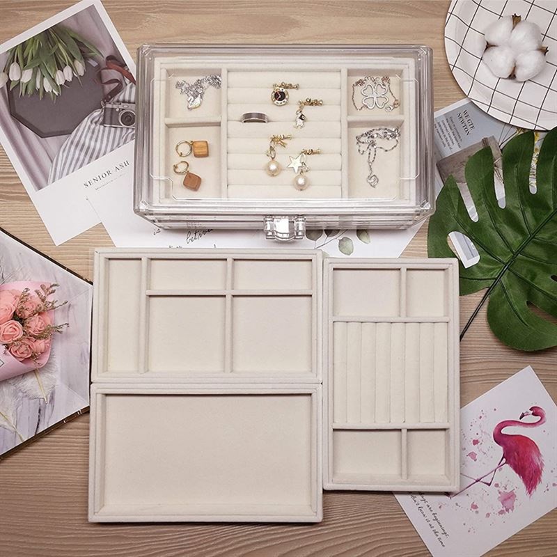 UNIQ Smykkeskrin Beige 6